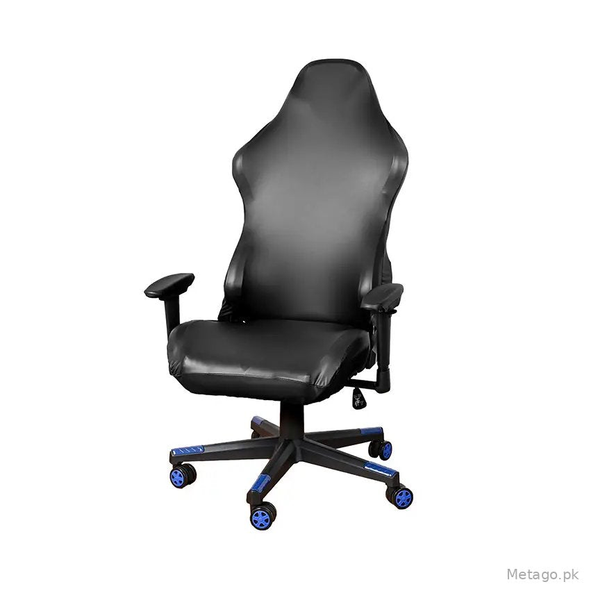Cross-Border Gaming Chair Cover Black Waterproof Swivel
