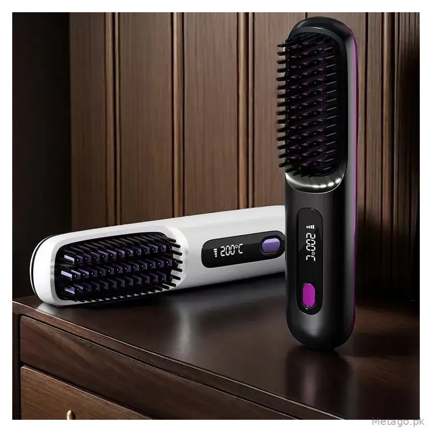 Cross-border LCD Wireless Hair Straightener