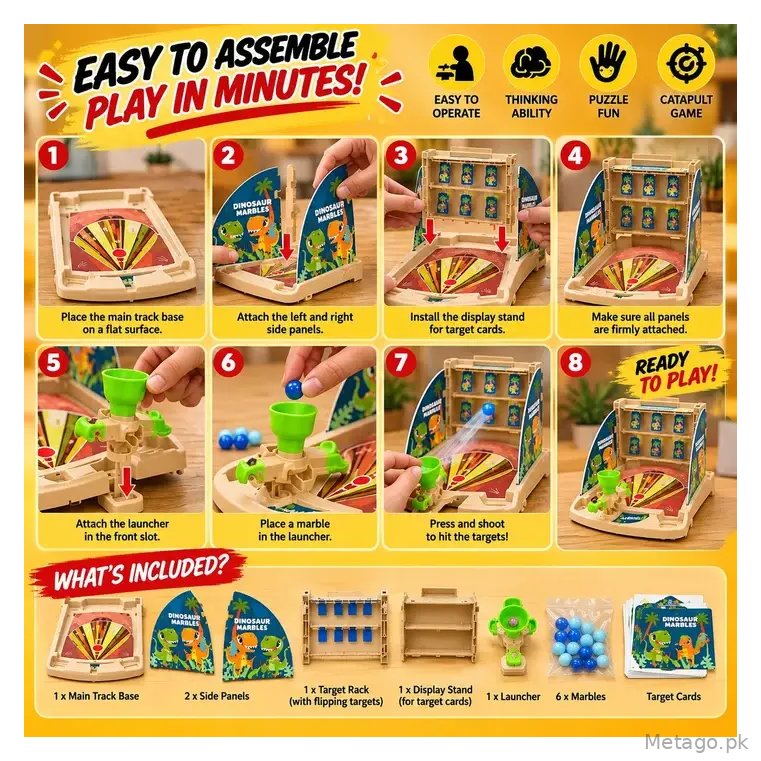 Dinosaur Marble Shooter Arcade Game