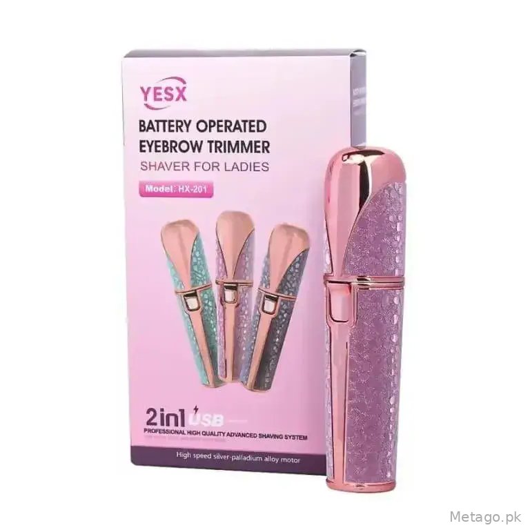 Flawless Battery Operated Eyebrows Trimmer Shaver For Ladies
