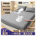 Foreign trade waterproof bed hat cross-border padded urine proof non-slip all-inclusive Simmons mattress protection set bedspread single wholesale