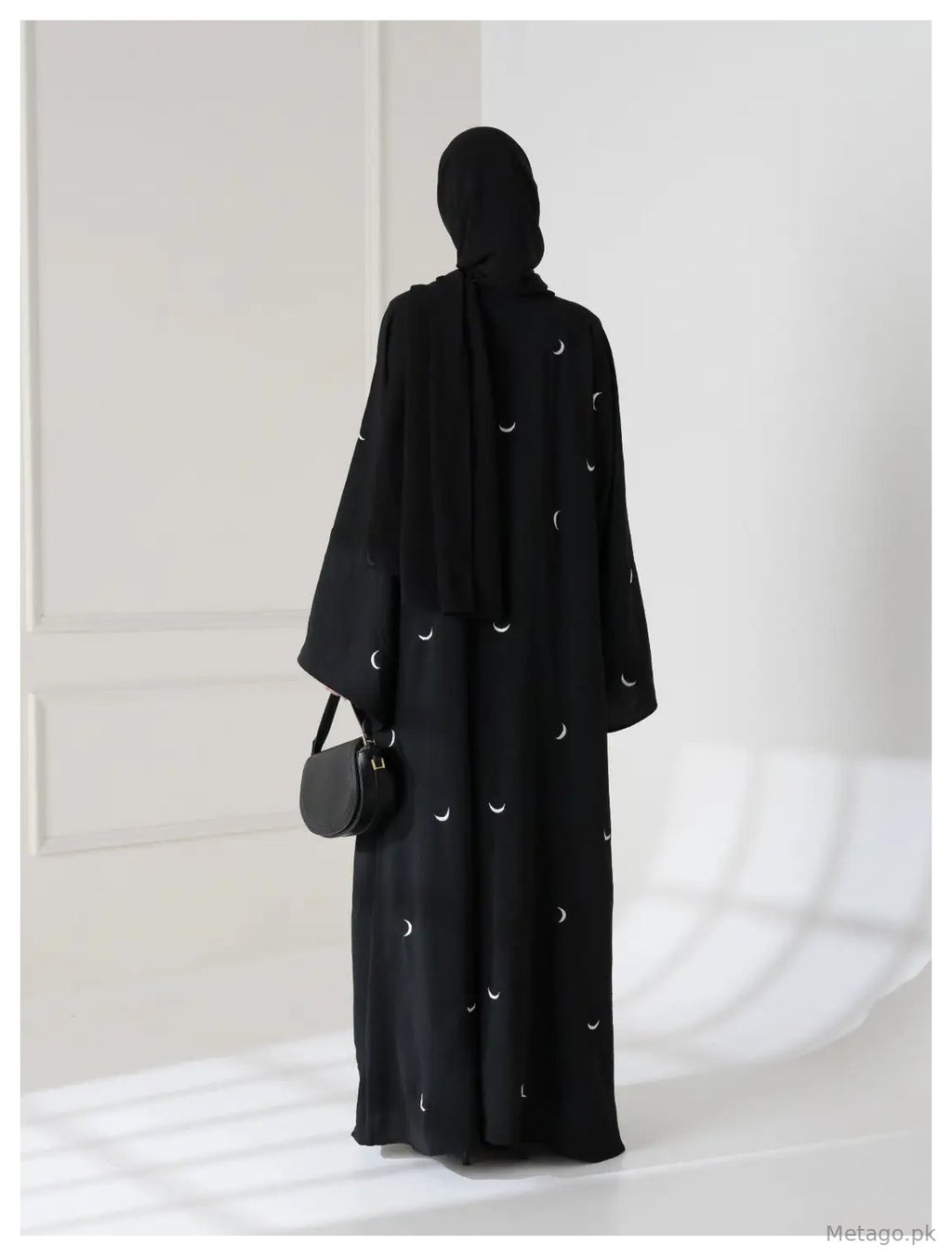 Georgette Embroidered Full Abaya