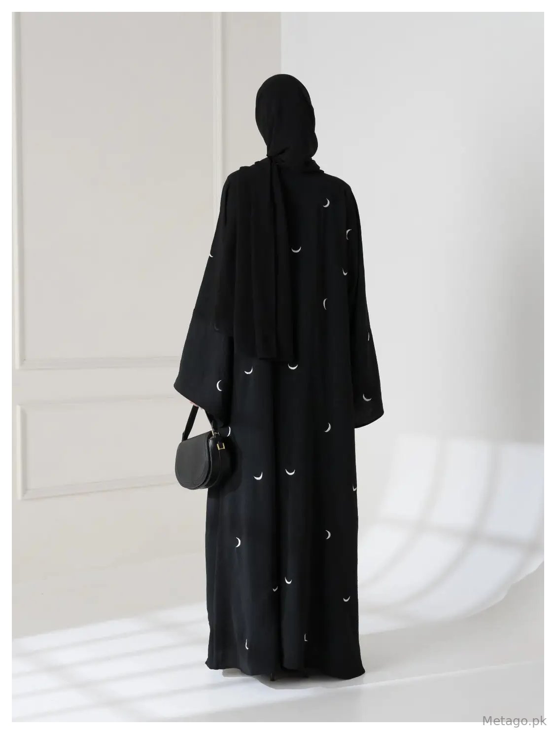 Georgette Embroidered Full Abaya