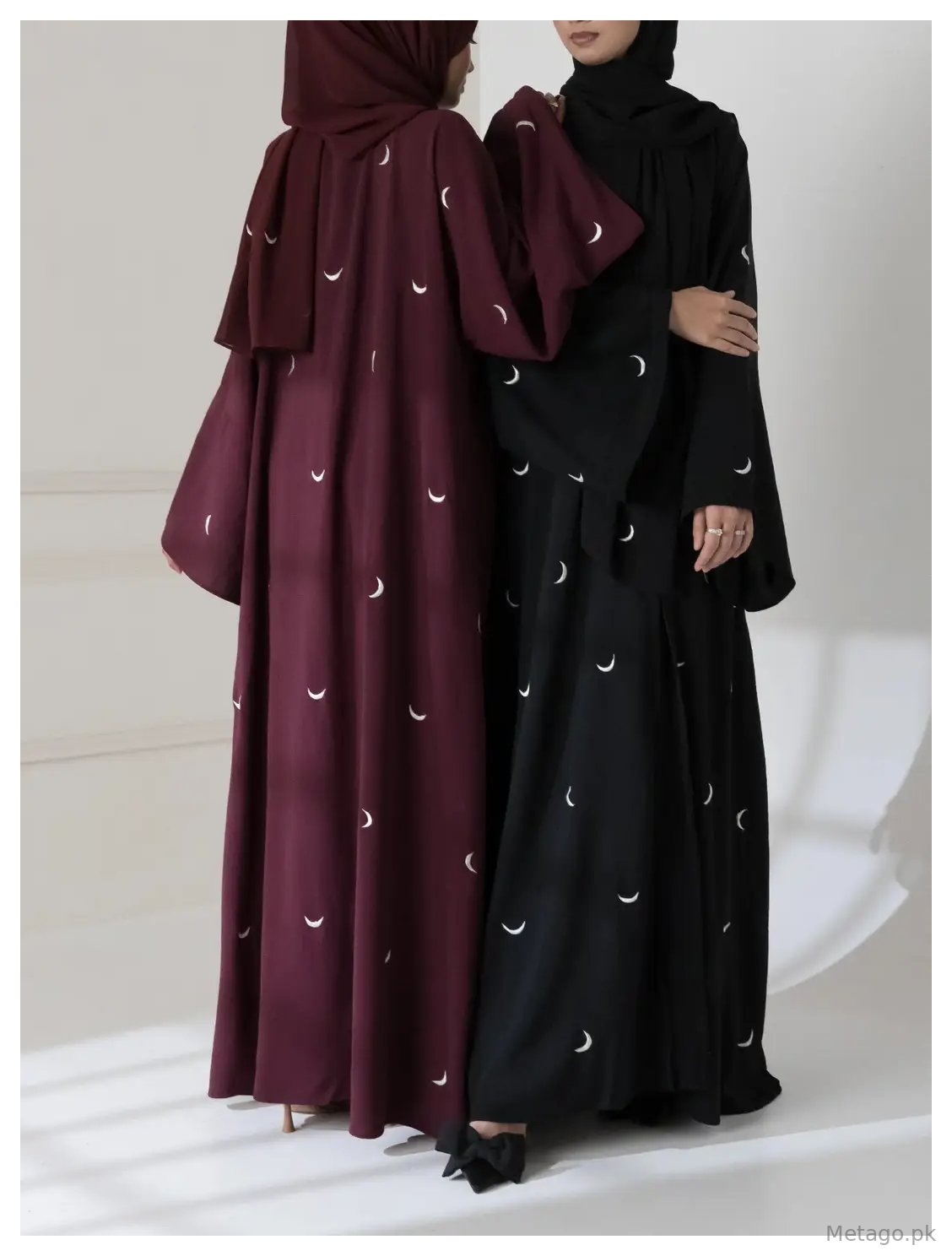 Georgette Embroidered Full Abaya