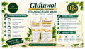 Glutawol Whitening And Brightening Face Wash - 100 g, 1 Pc