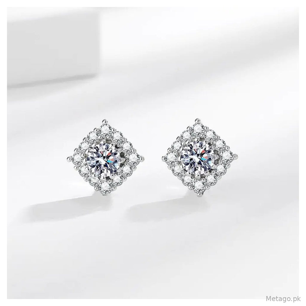 Luxury Shiny Clover Earrings for Women