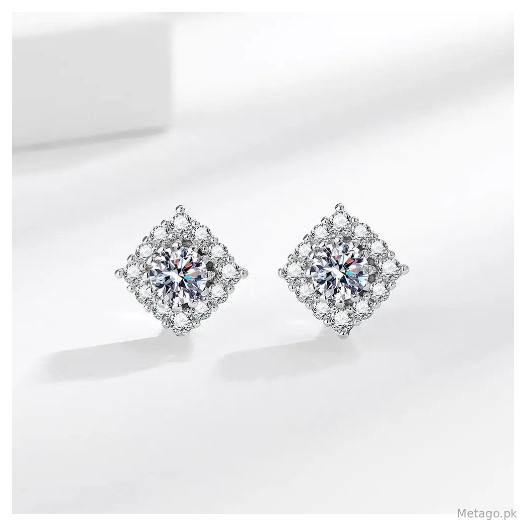 Luxury Shiny Clover Earrings for Women