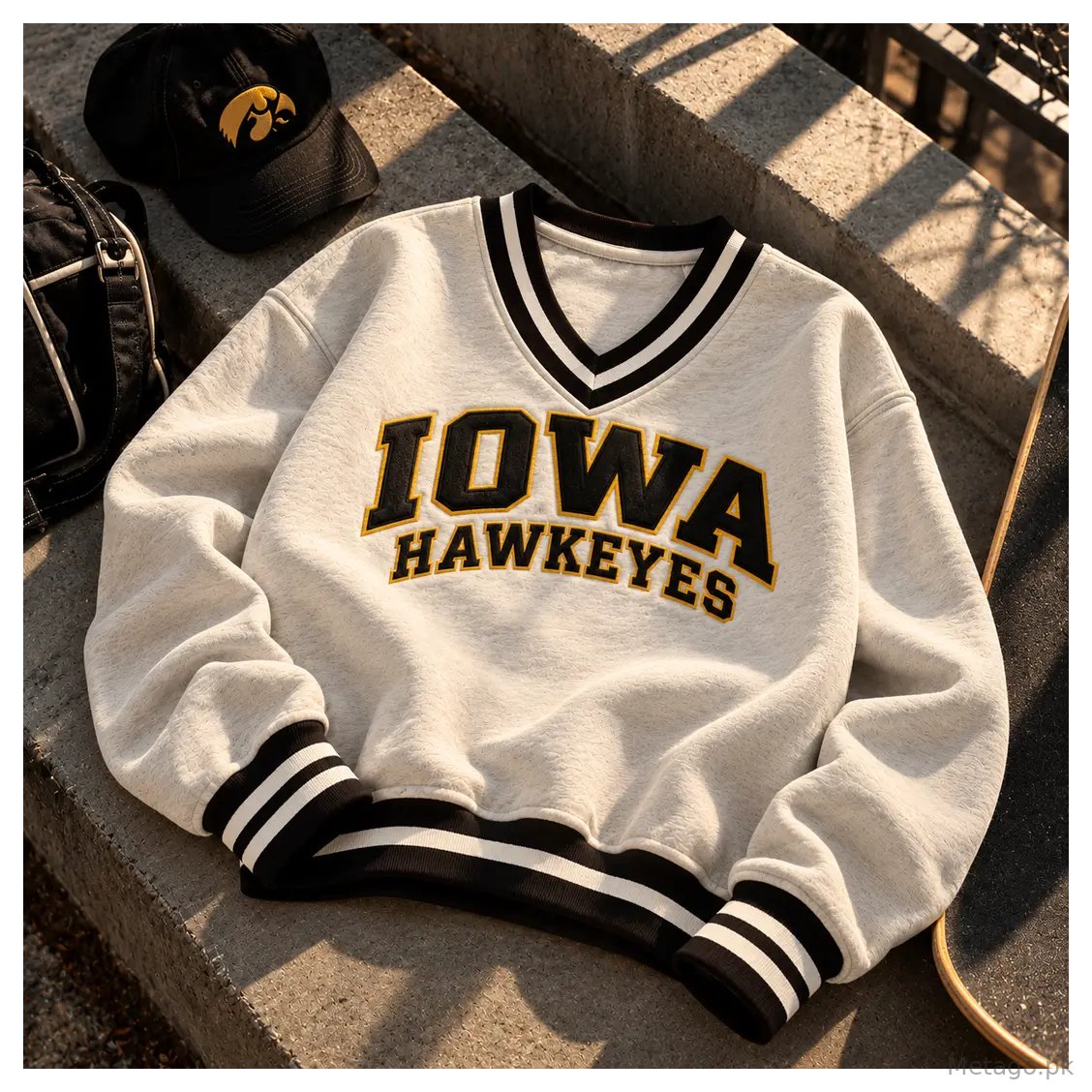 Men and Women Stitched Fleece Embroidered Sweat Shirt