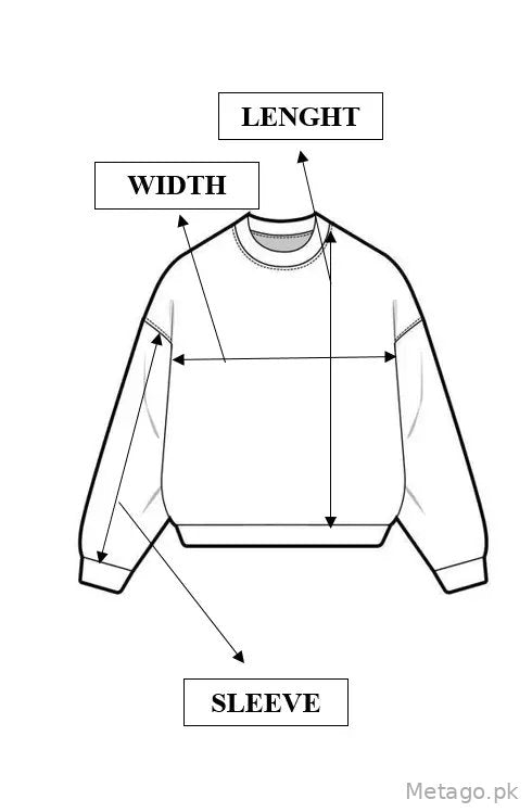 Men and Women Stitched Fleece Embroidered Sweat Shirt