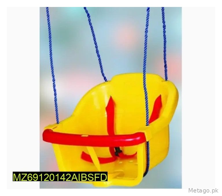 Baby Swing Yellow Red Safety Harness for Kids