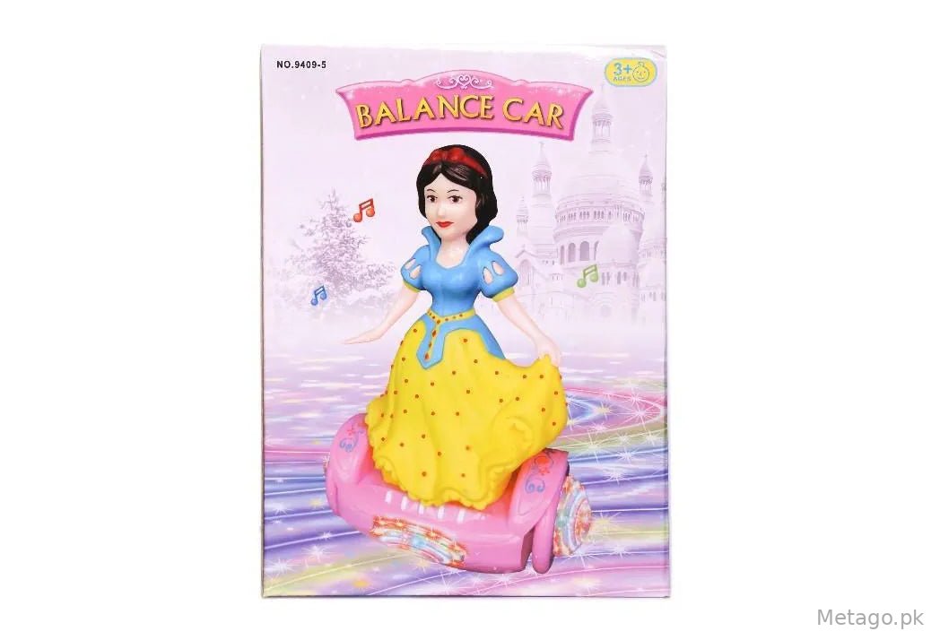 3D Lighting Balance Car Doll for Girls 1-12 Years Multicolor