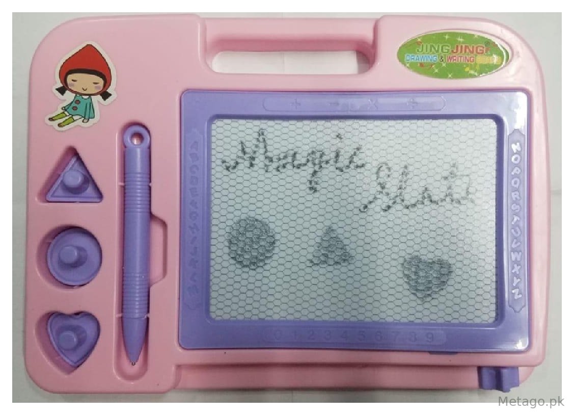 Magnetic Drawing Board for Kids Green Travel