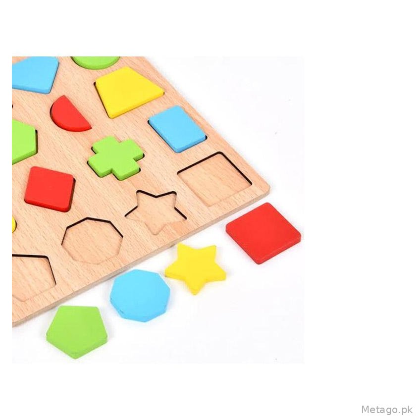 Wooden ABC Puzzle for Kids Learning & Motor Skills