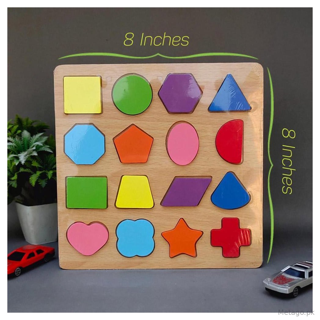 Wooden ABC Puzzle for Kids Learning & Motor Skills