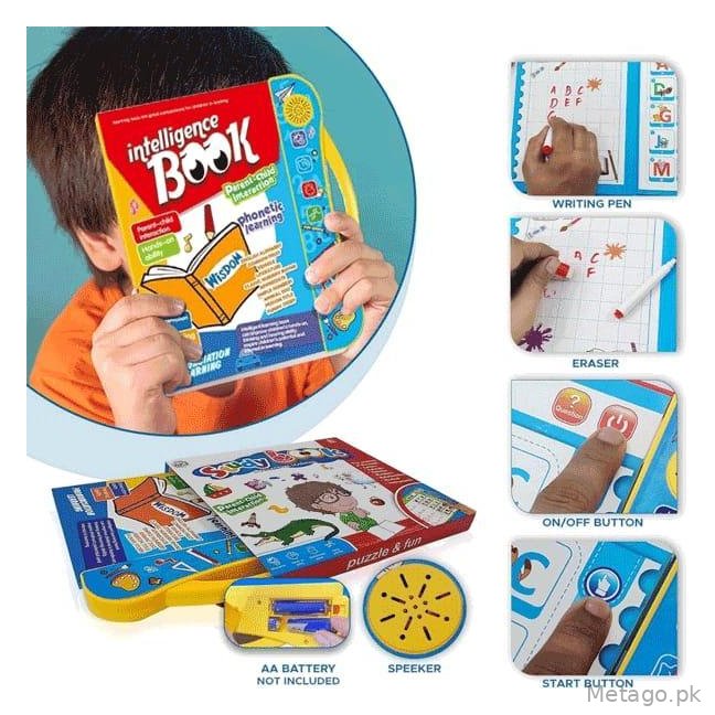 Kids Plastic Intellectual Learning E-Book