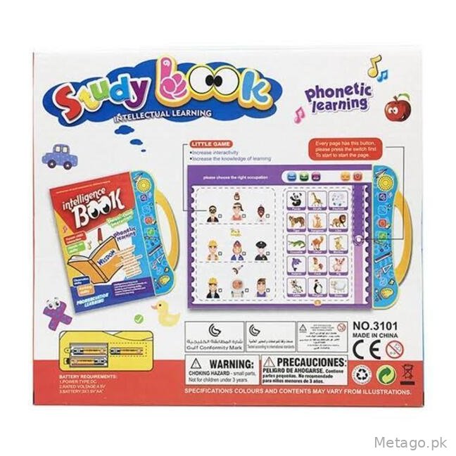 Kids Plastic Intellectual Learning E-Book