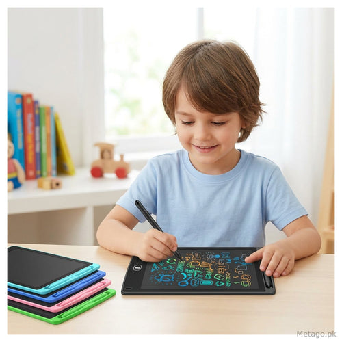 12-inch LCD Writing Tablet for Kids Multicolor Design
