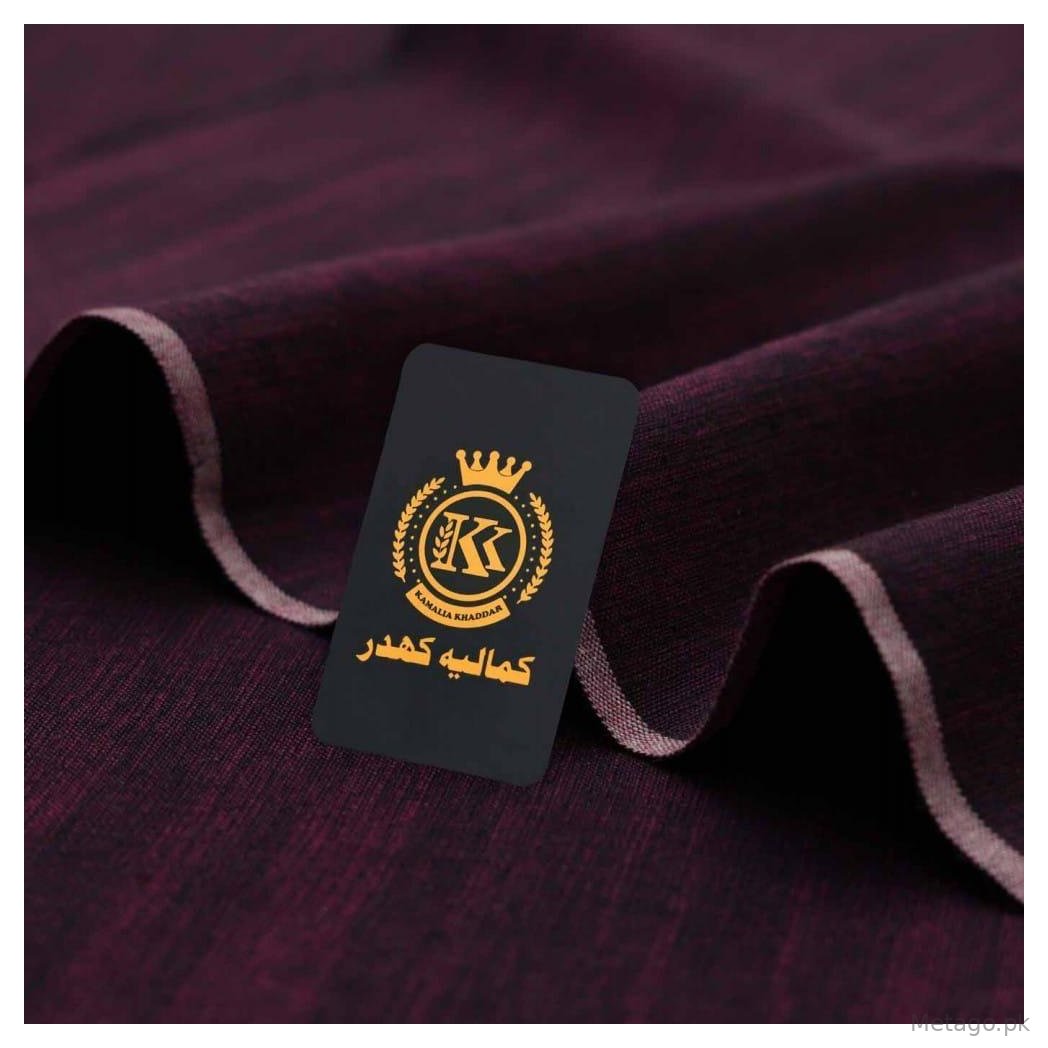 Purple Cotton Suit for Men Winter Formal Wear