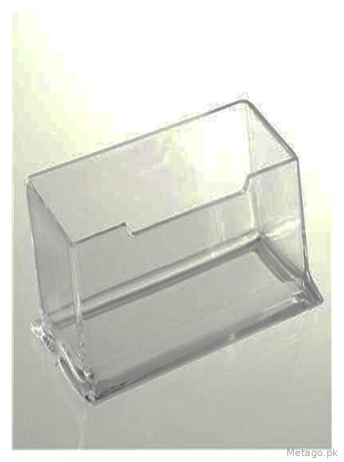 Transparent Acrylic Card Stand for Office/Home Use