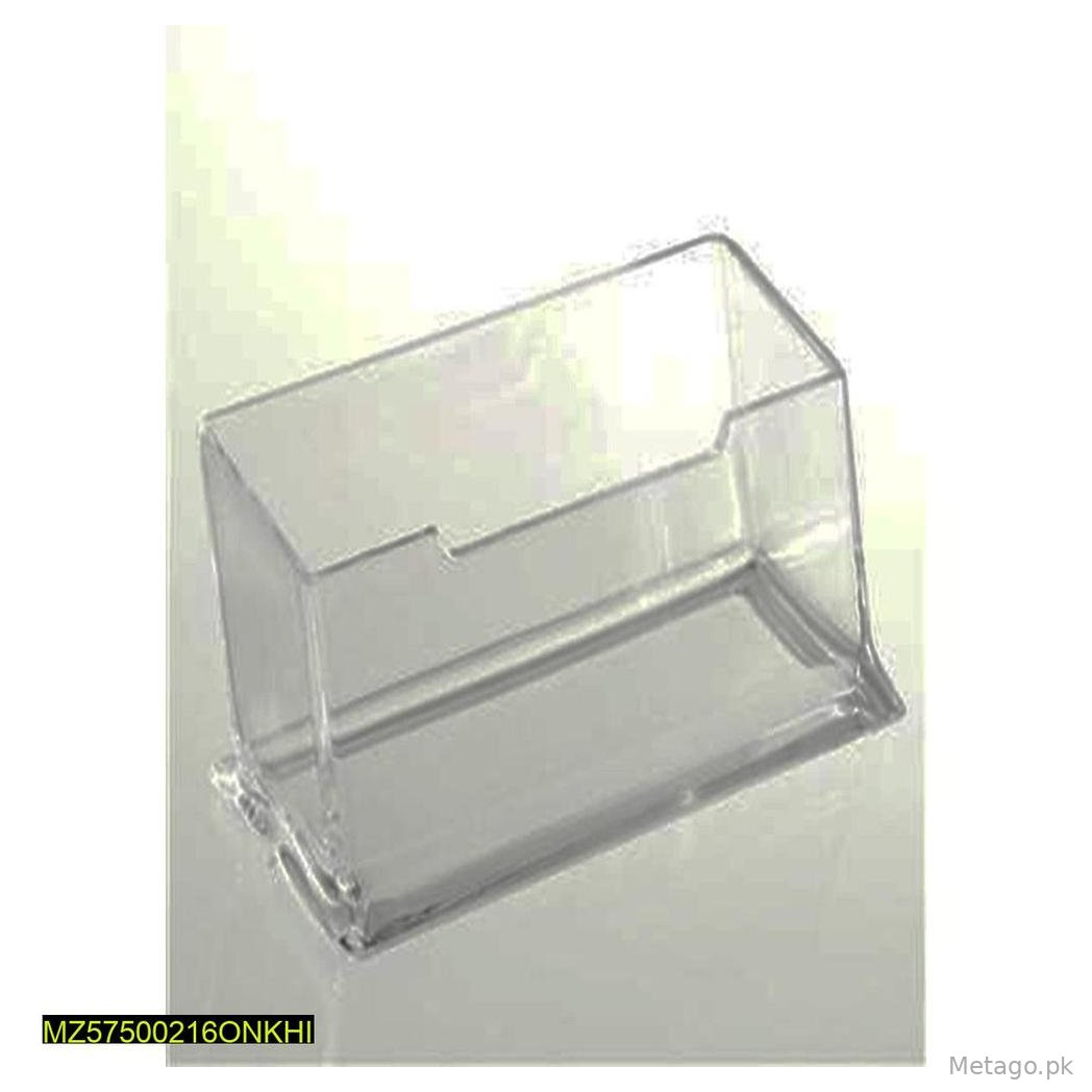 Transparent Acrylic Card Stand for Office/Home Use