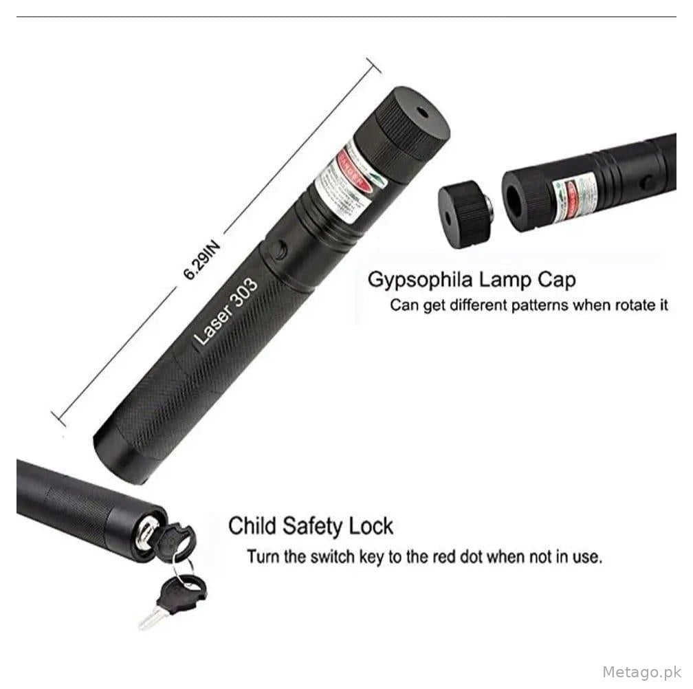 Rechargeable Green Laser Pointer for Office School Use