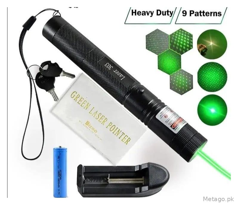 Rechargeable Green Laser Pointer for Office School Use