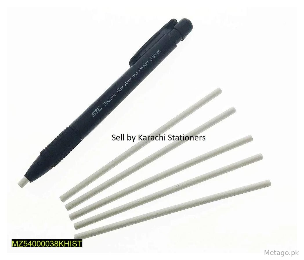 3.8mm PVC Eraser Pen for Sketching & Drawing