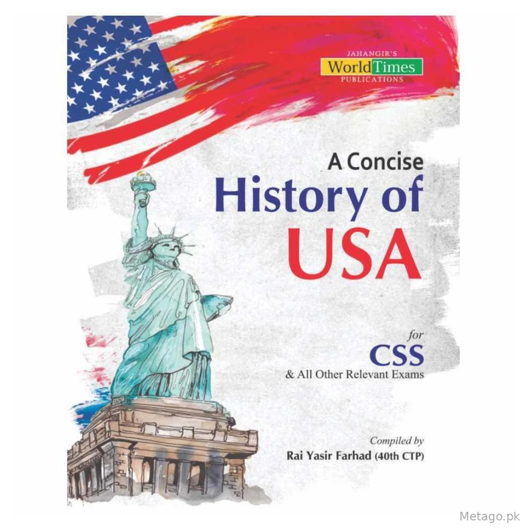 USA History Book for CSS Exam Students Pakistan