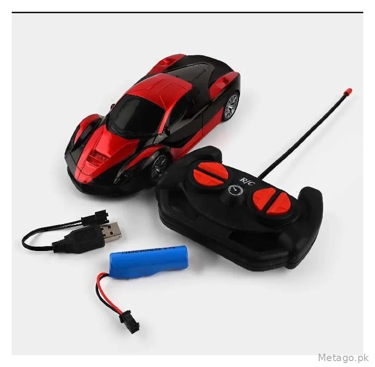 Blue RC Car for Kids with Remote & Battery