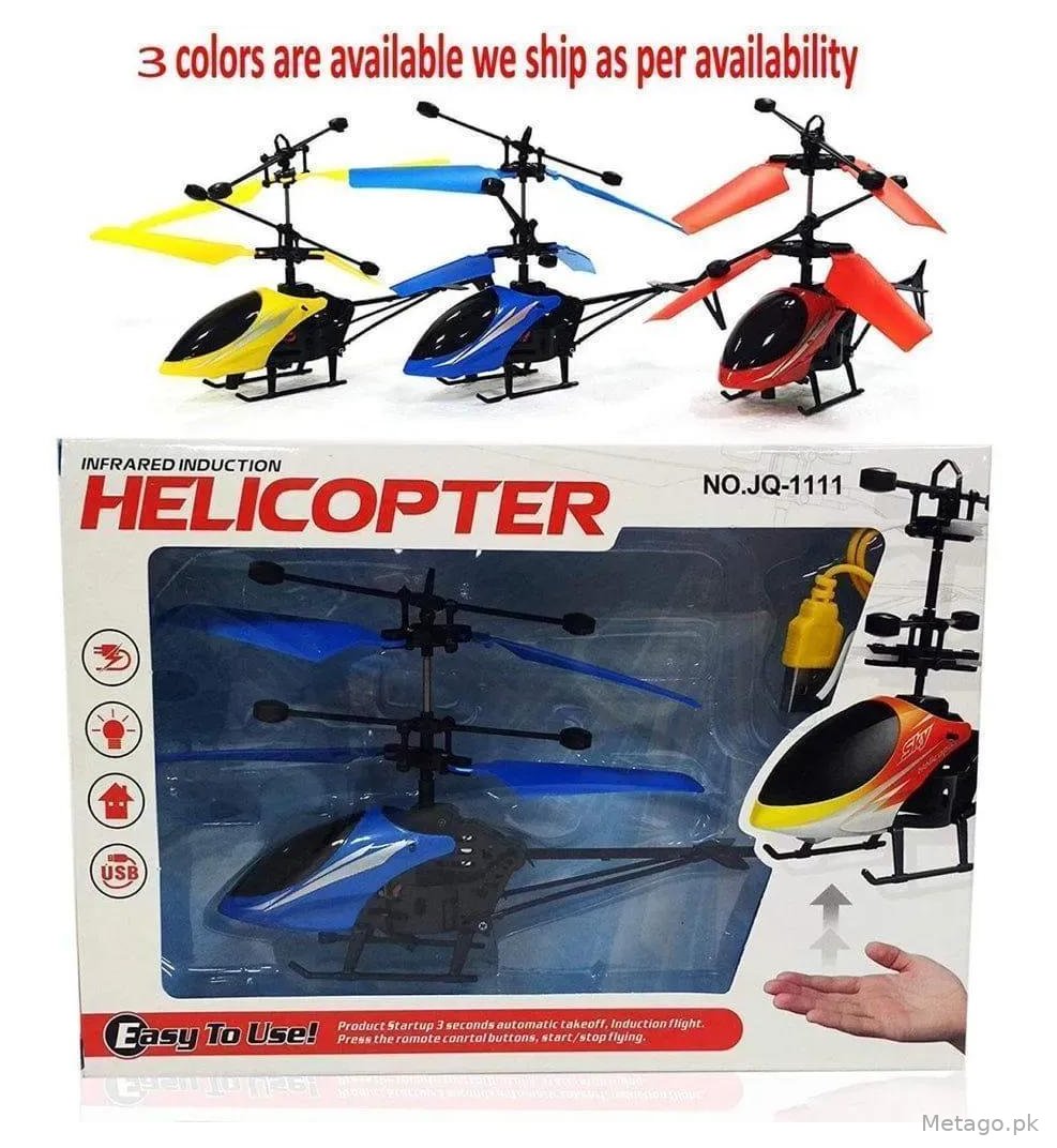 Infrared Helicopter Toy for Kids 1-12 Years
