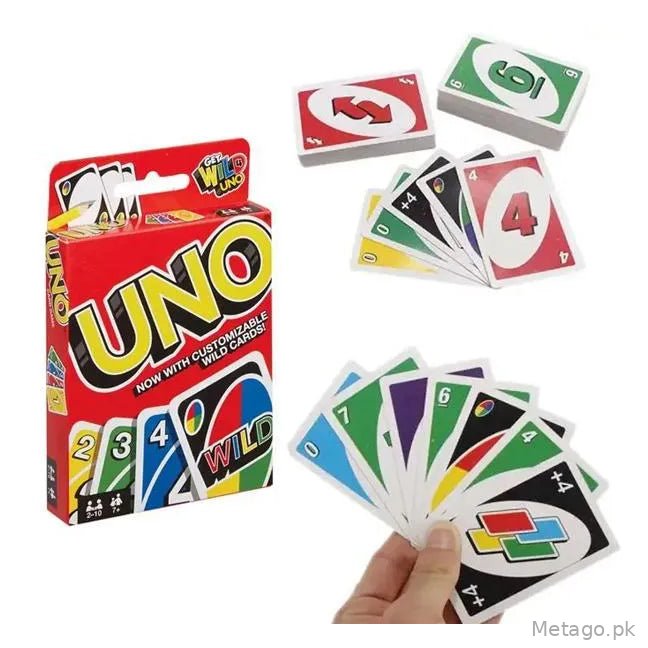 UNO Card Game for Kids & Adults, Premium Quality, Multicolor, 110 Cards