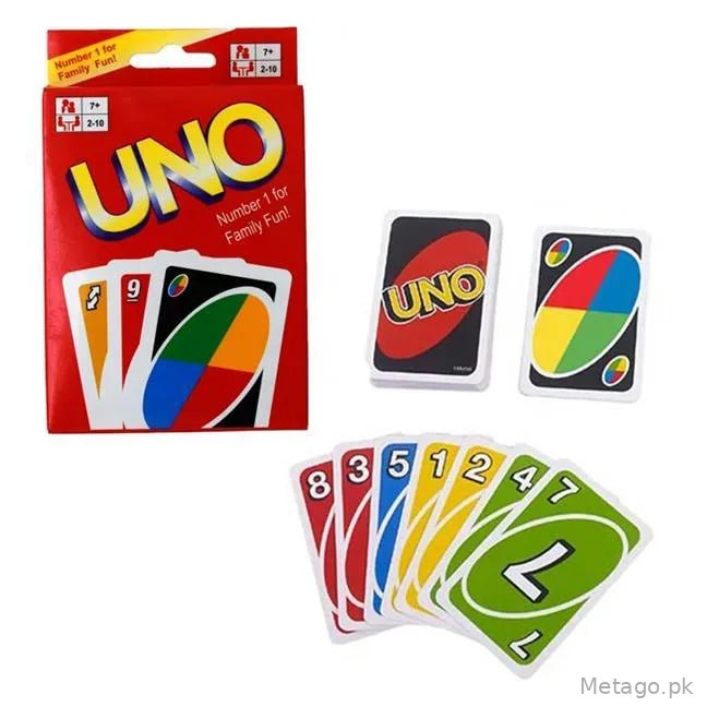 UNO Card Game for Kids & Adults, Premium Quality, Multicolor, 110 Cards