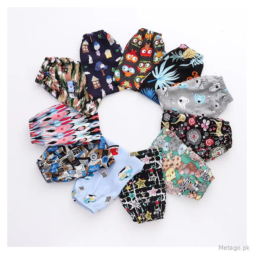 Kids Cotton Anti-Mosquito Pants Summer Multicolor