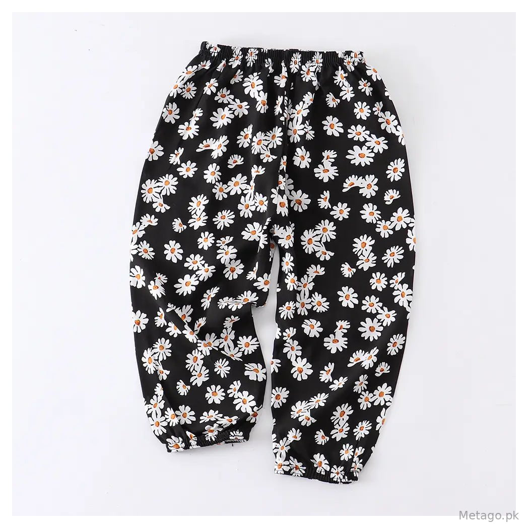 Kids Cotton Anti-Mosquito Pants Summer Multicolor