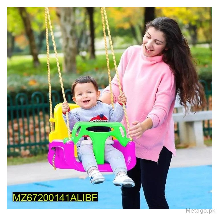 3-in-1 Swing for Kids Plastic Outdoor Play