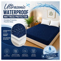 Micro Plain Double Bed Mattress Cover