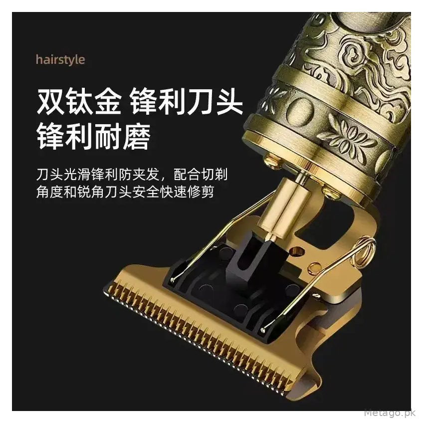 Multi-Function Electric Hair Clipper with Oil & Cleaning Brush