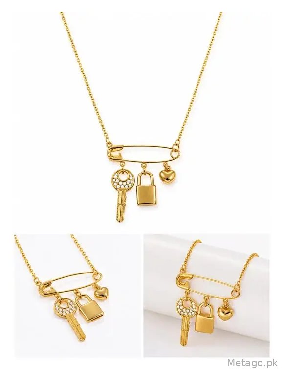 Multi Layered 24 Carat Gold Plated Crystal Locket