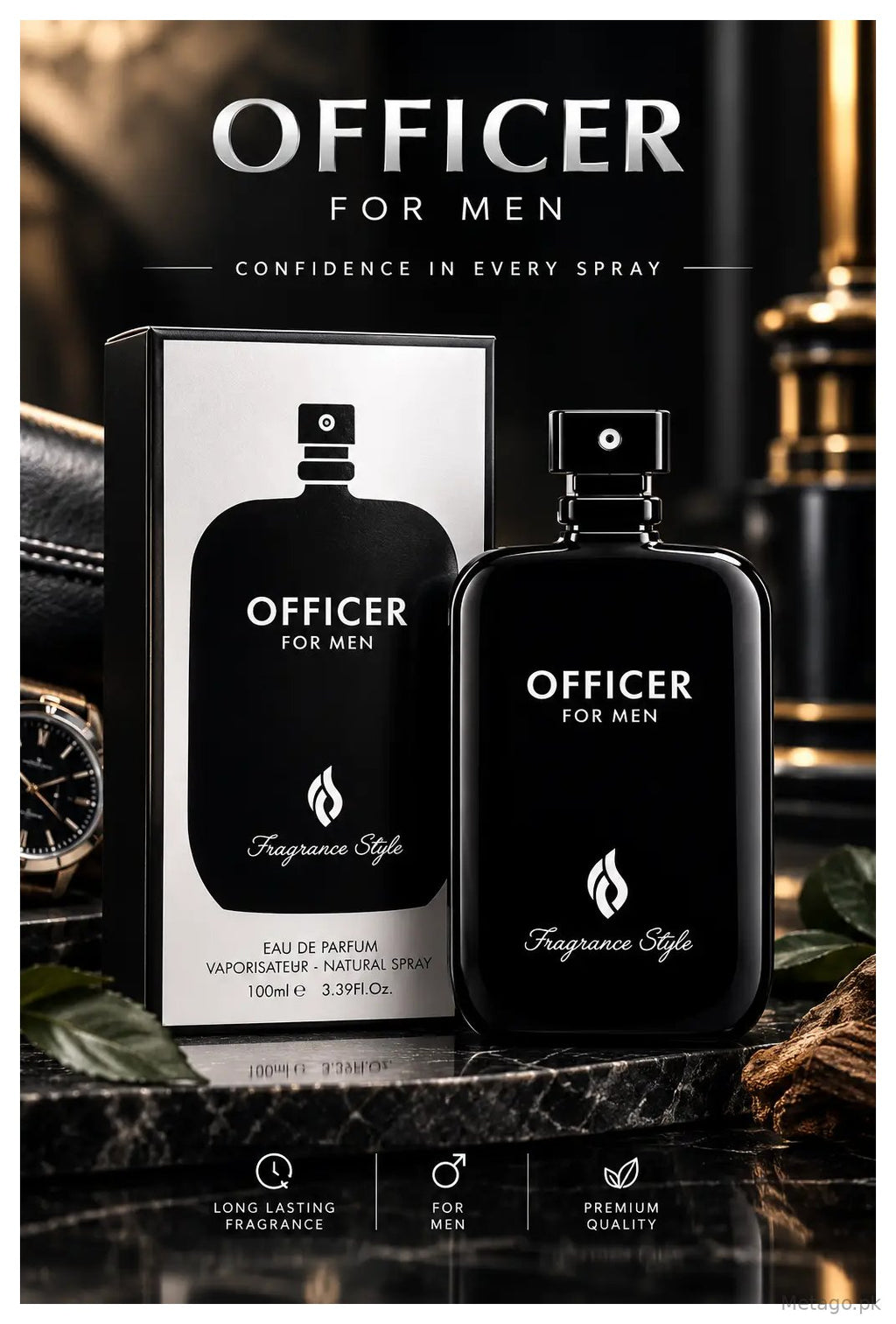 Officer For Men Premium And Long Lasting Fregrance 100ml
