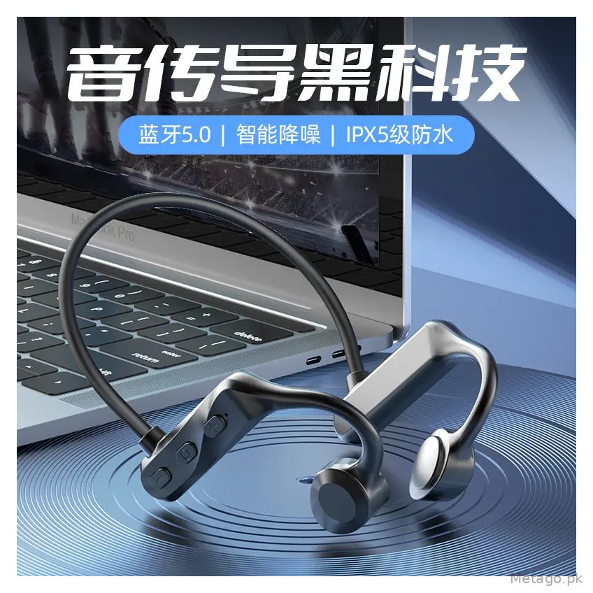 Over-Ear Bluetooth Wireless Sports Headphones Blue