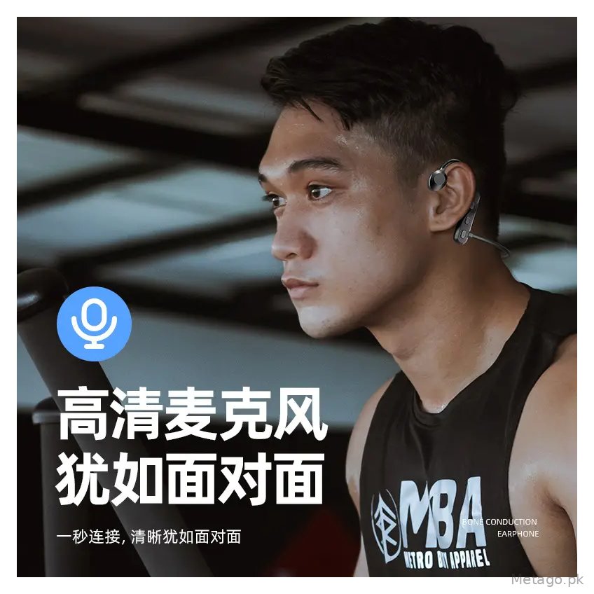 Over-Ear Bluetooth Wireless Sports Headphones Blue