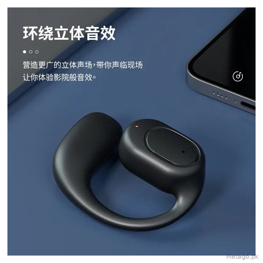 Ows Headphones Bluetooth Ear-Hook Style Non-In-Ear Bone Conduction Sports Stereo Waterproof High-Quality Sound