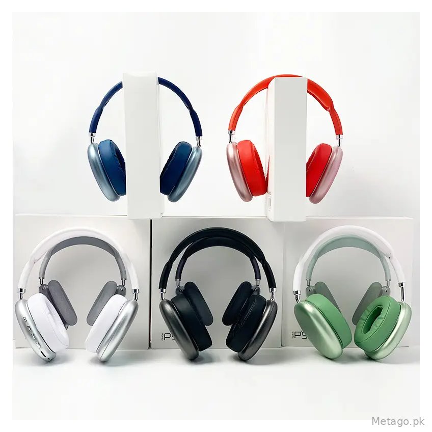 P9 Bluetooth headset Max wireless headset for Apple tws headset noise canceling bass Factory Direct