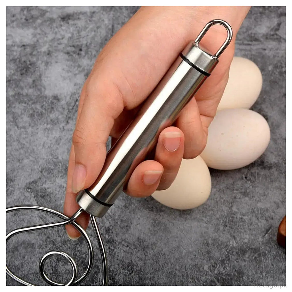 (Pack of 2) Manual Flour Mixer, Cream Beater, Hand Mixer