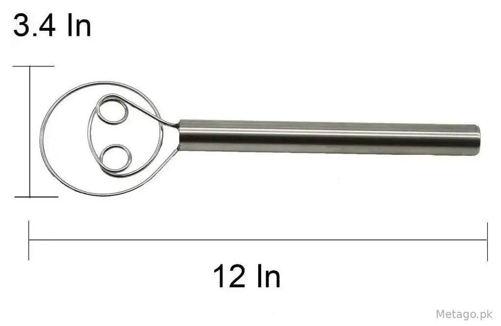 (Pack of 2) Manual Flour Mixer, Cream Beater, Hand Mixer