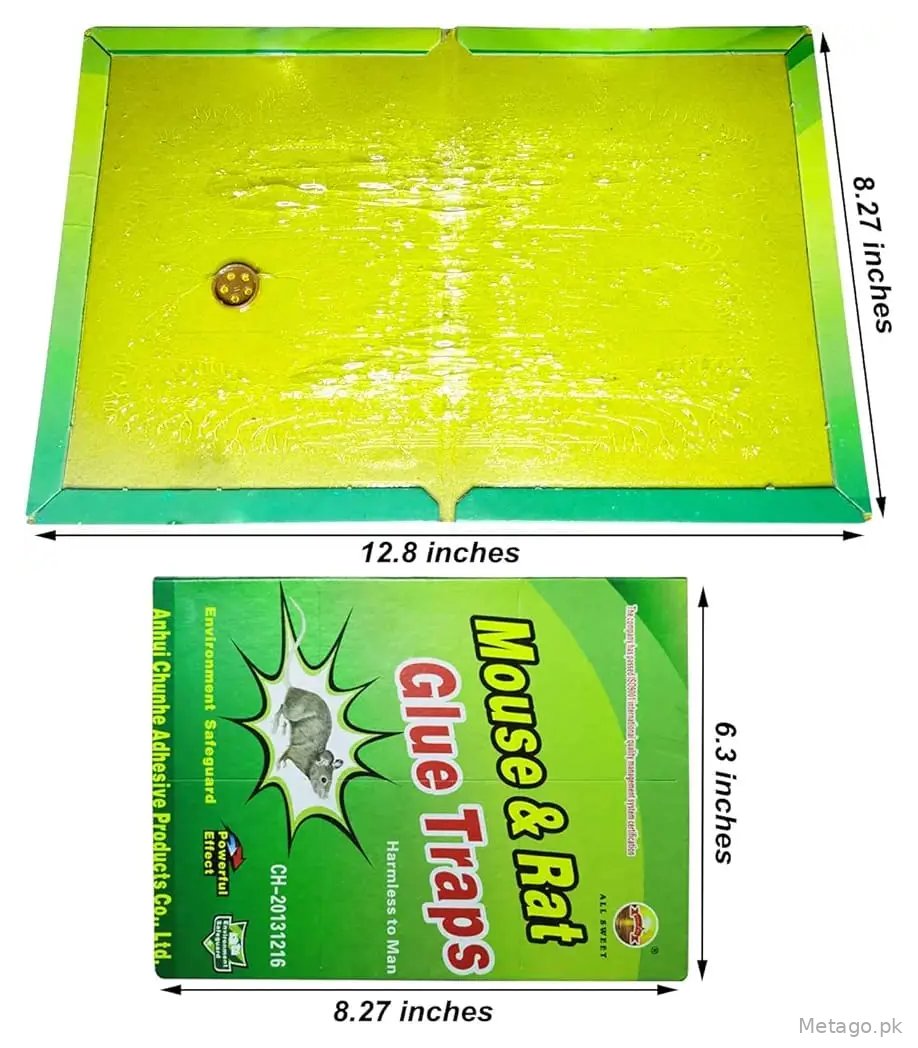 (Pack of 5) Mouse Glue Traps Sticky Boards Mouse Trap