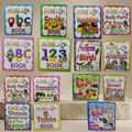 Early Learning Book Set 10 Pcs ABC Numbers Fruits Animals Nursery Rhymes