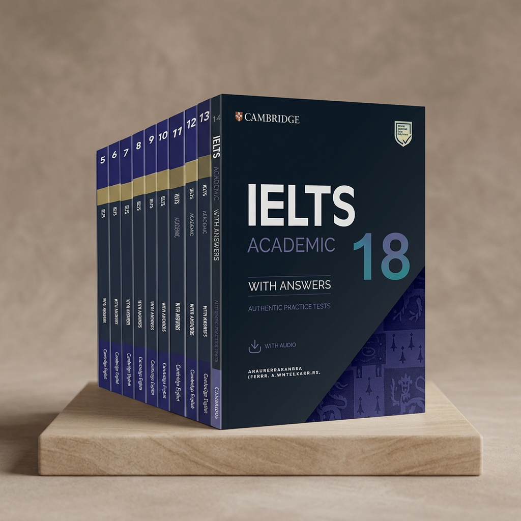 Cambridge 18 Ielts Academic Set with QR Code