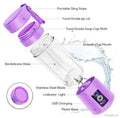 Portable Rechargeable 6 Blades Portable Juicer Blender