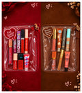 Red And Brown viral TikTok makeup bundle - 7 pcs